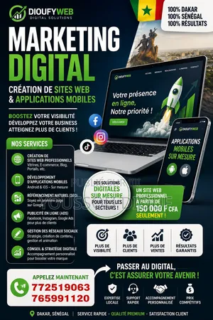 Services Marketing Digital Et Créade Site Web Et Applications Mobiles
