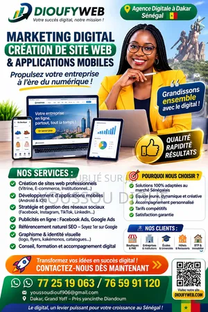 Services Marketing Digital Et Créade Site Web Et Applications Mobiles