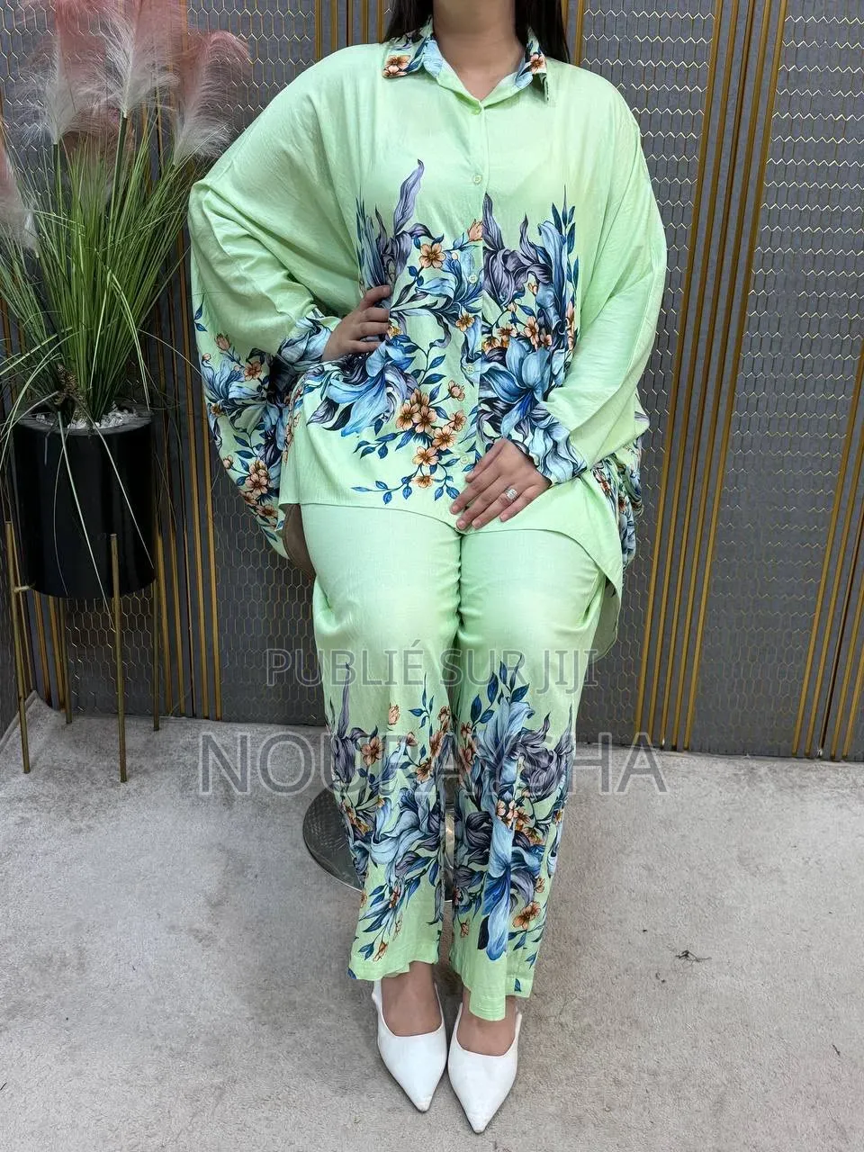 Ensemble Grande Dame Venant Du Maroc