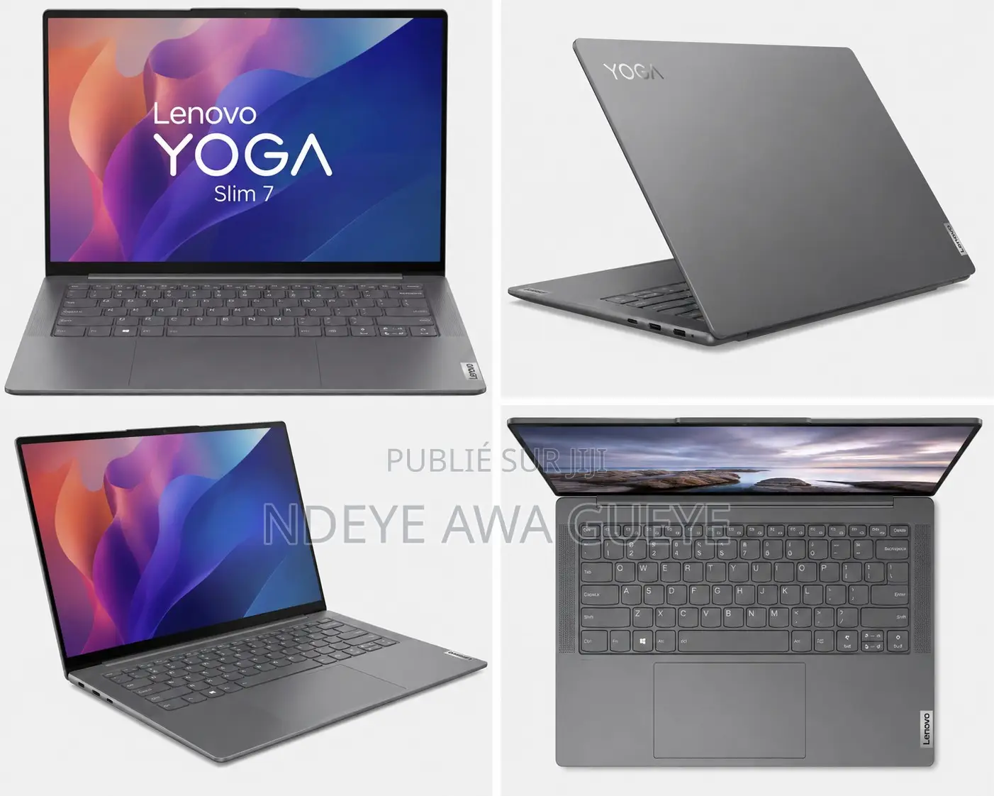 Nouveau Ordinateur portable Lenovo Yoga 7i 32GB Intel Core i7 SSD 1T