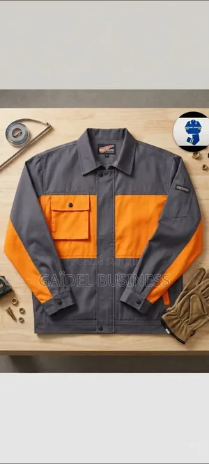 Veste De Travail Bicolore BTP Industrie (Gris