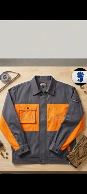 Veste De Travail Bicolore BTP Industrie (Gris