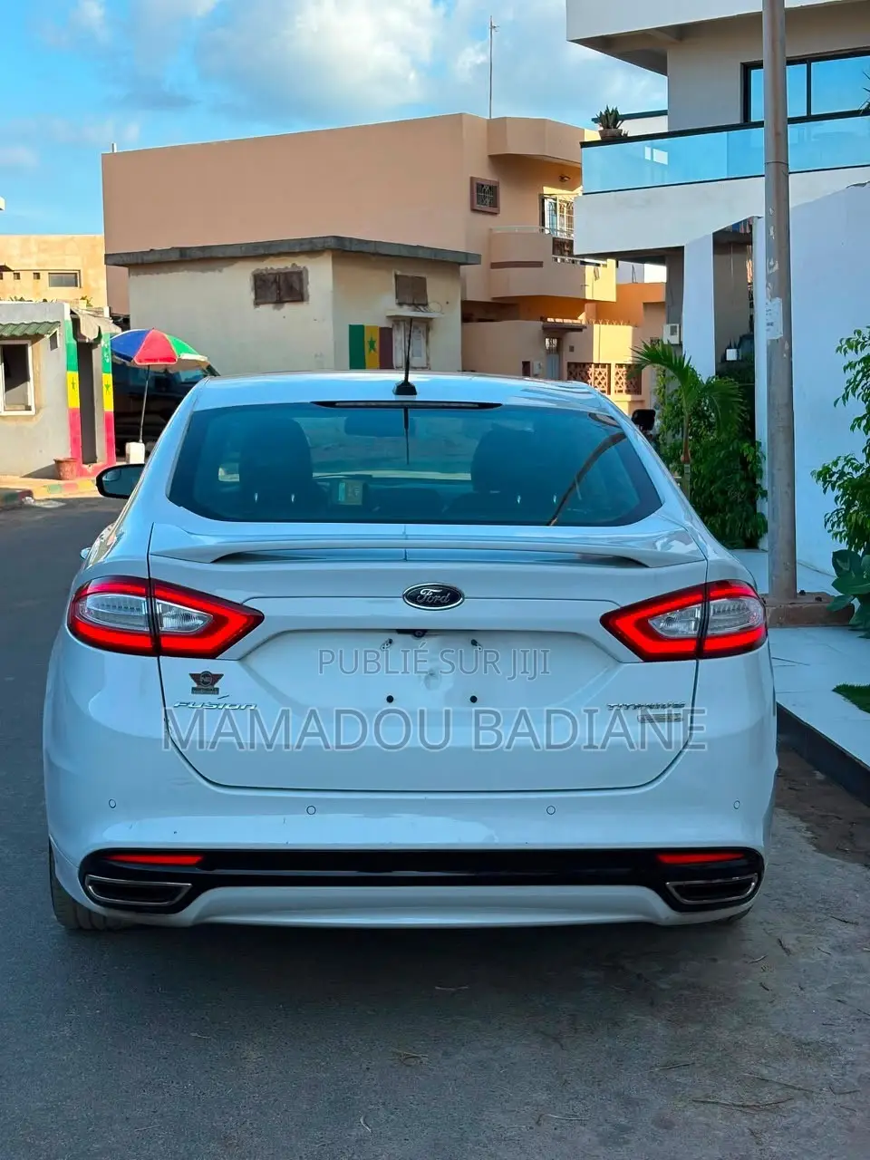 Ford Fusion Titanium AWD 2016 Blanc