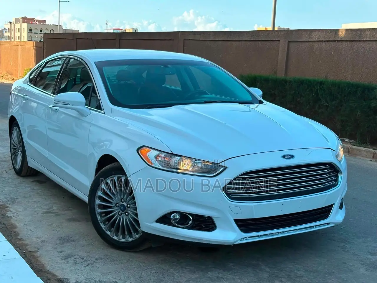 Ford Fusion Titanium AWD 2016 Blanc
