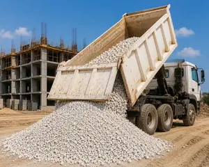 Camion Béton Blanc Calcaire 20 M3