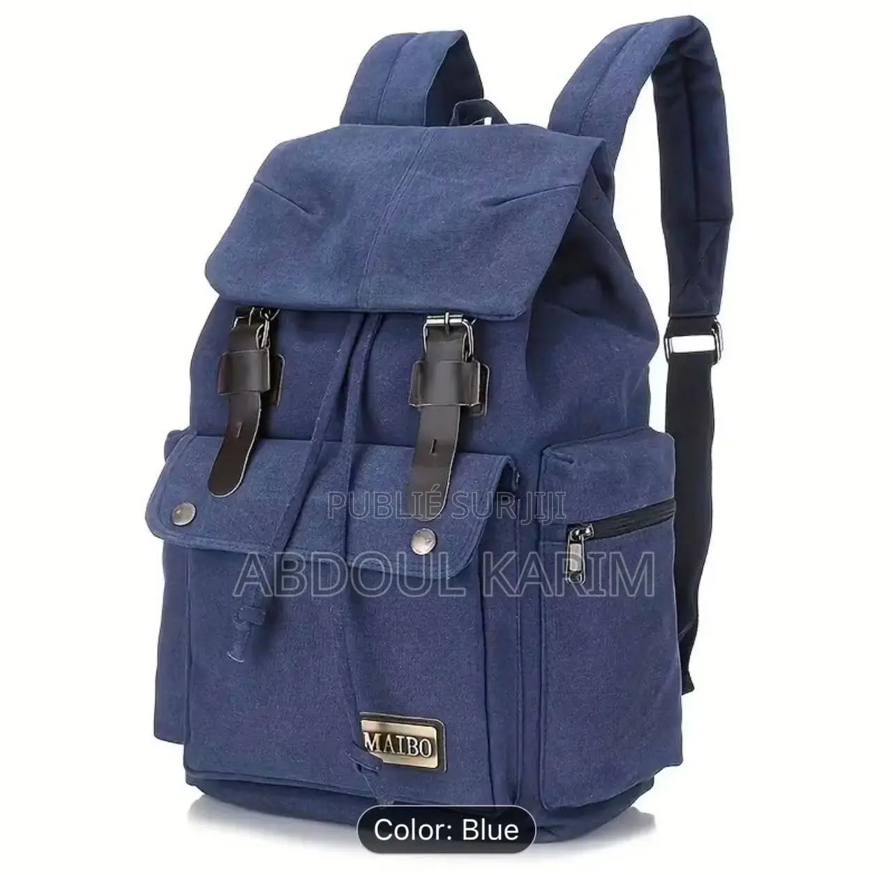Sac À Dos en Cuir Véritable "L'Aventurier" - Élégance Durable Et Poly.