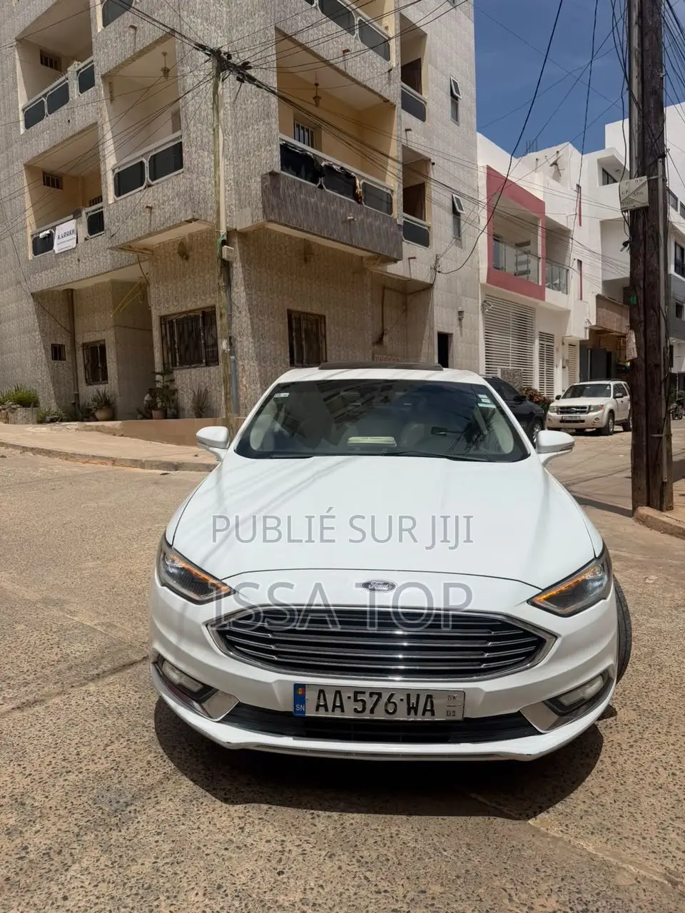 Ford Fusion 2017 Blanc