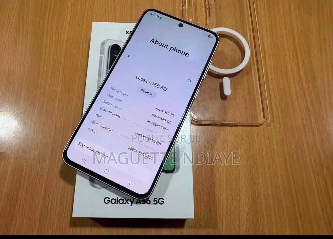 Nouveau Samsung Galaxy A56 256 GB Blanc