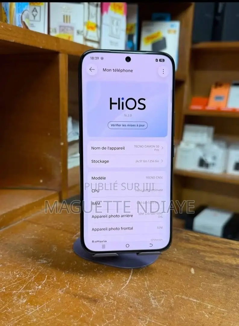 Nouveau Tecno Camon 50 Pro 256 GB Gris