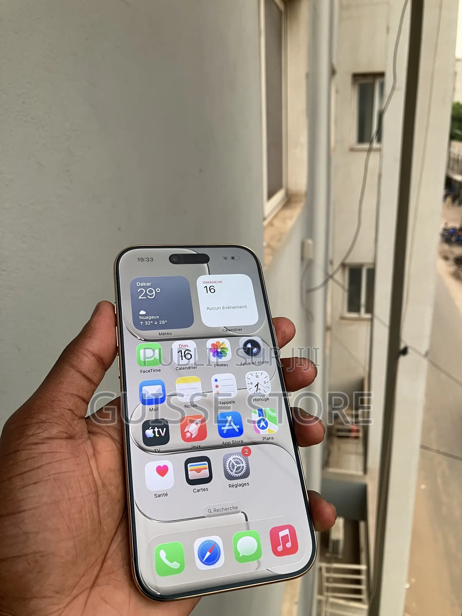 Apple iPhone Air 256 GB Doré