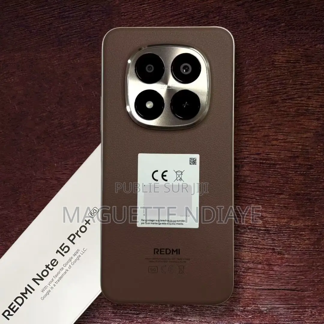 Nouveau Xiaomi Redmi Note 15 Pro+ 512 GB Noir