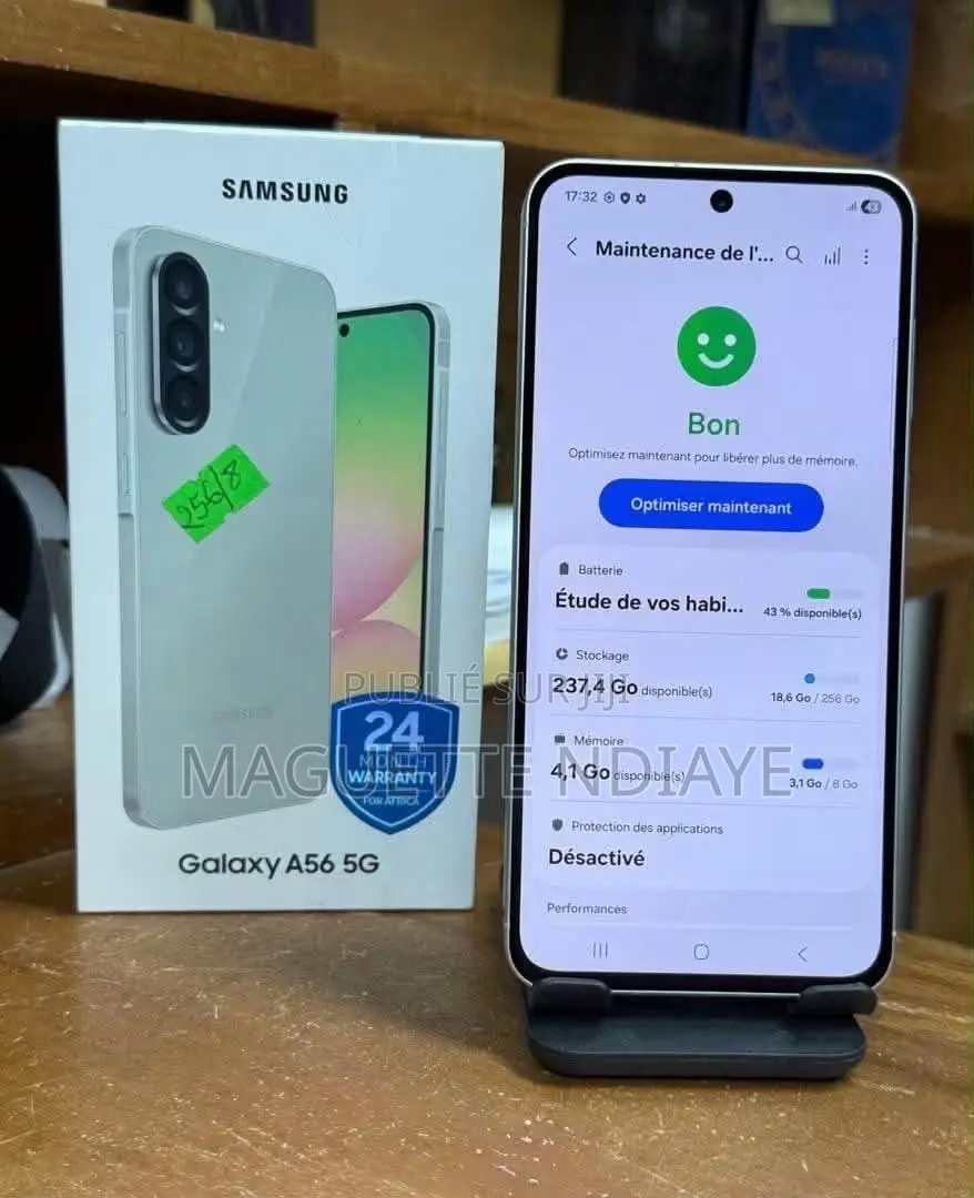 Nouveau Samsung Galaxy A56 256 GB Blanc