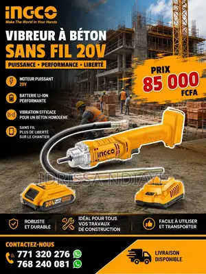 Vibreur À Béton Sans Fil