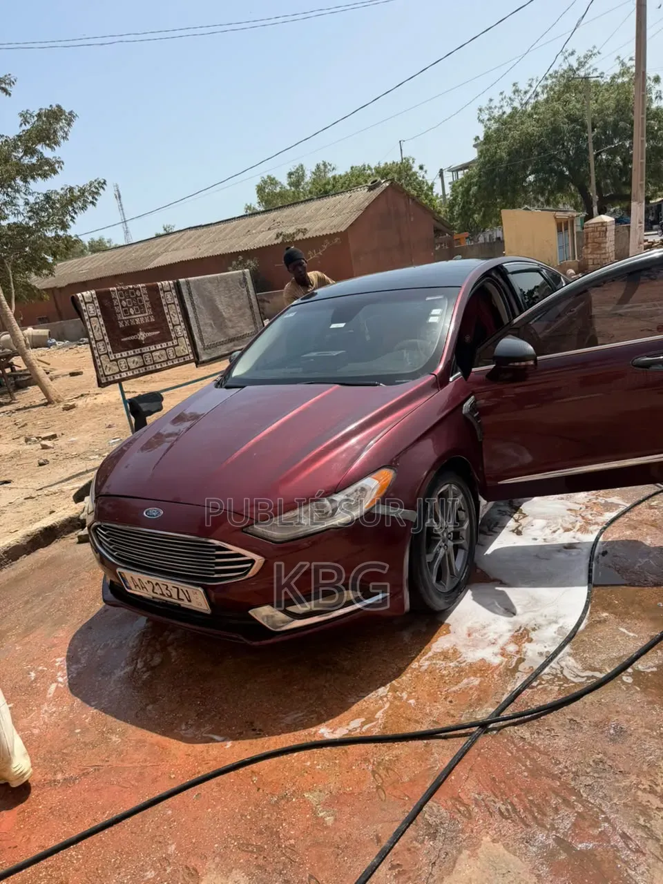 Ford Fusion 2017 Rouge