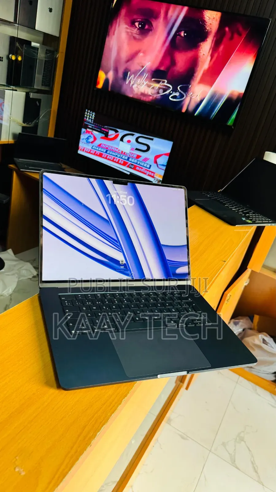 Ordinateur portable Apple MacBook Air 2023 M2 8GB Apple M2 SSD 256GB