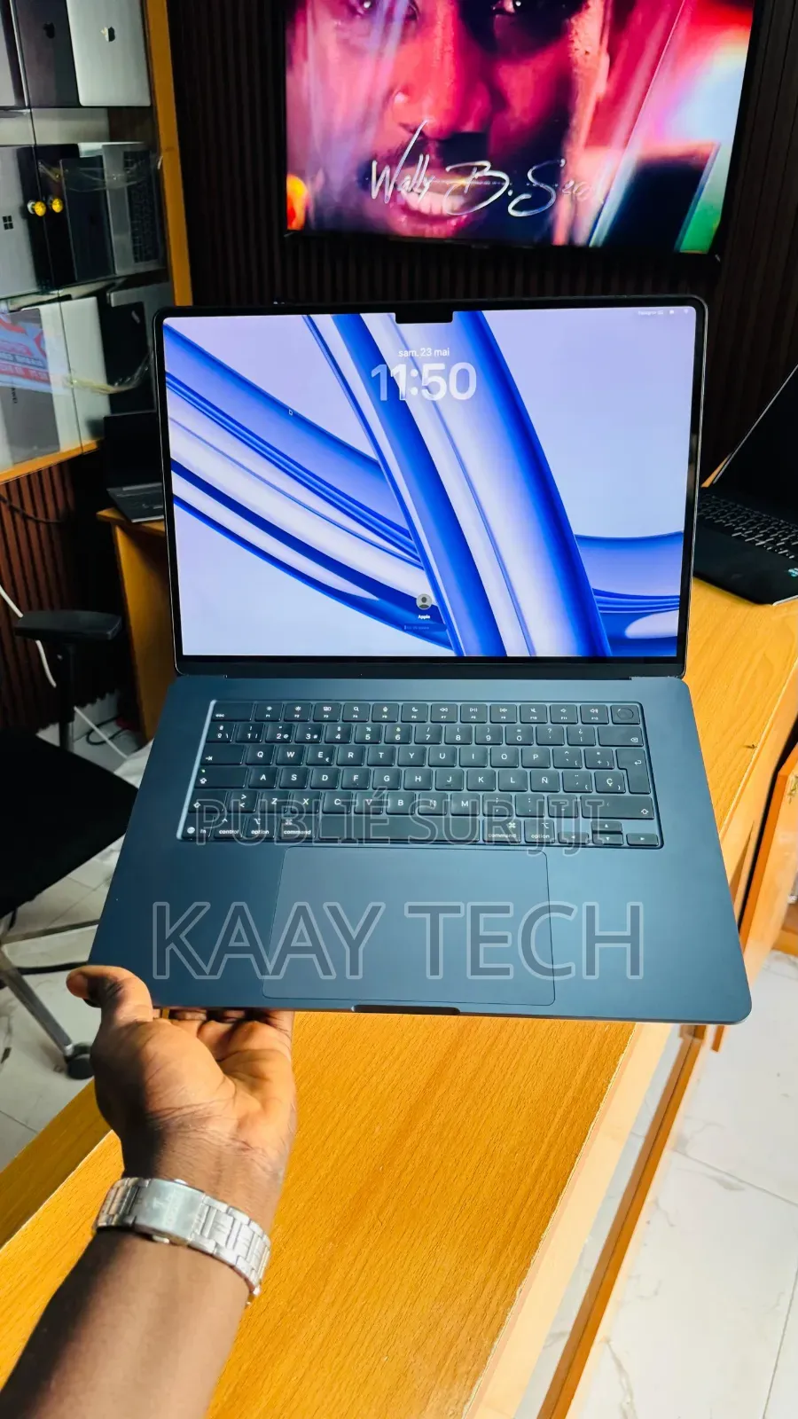 Ordinateur portable Apple MacBook Air 2023 M2 8GB Apple M2 SSD 256GB