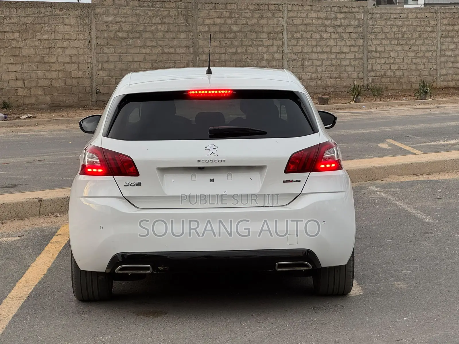 Peugeot 308 2017 Blanc