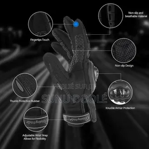 Gants De Moto Tactiles Pour Hommes Et Femmes, Adaptés Aux Sports
