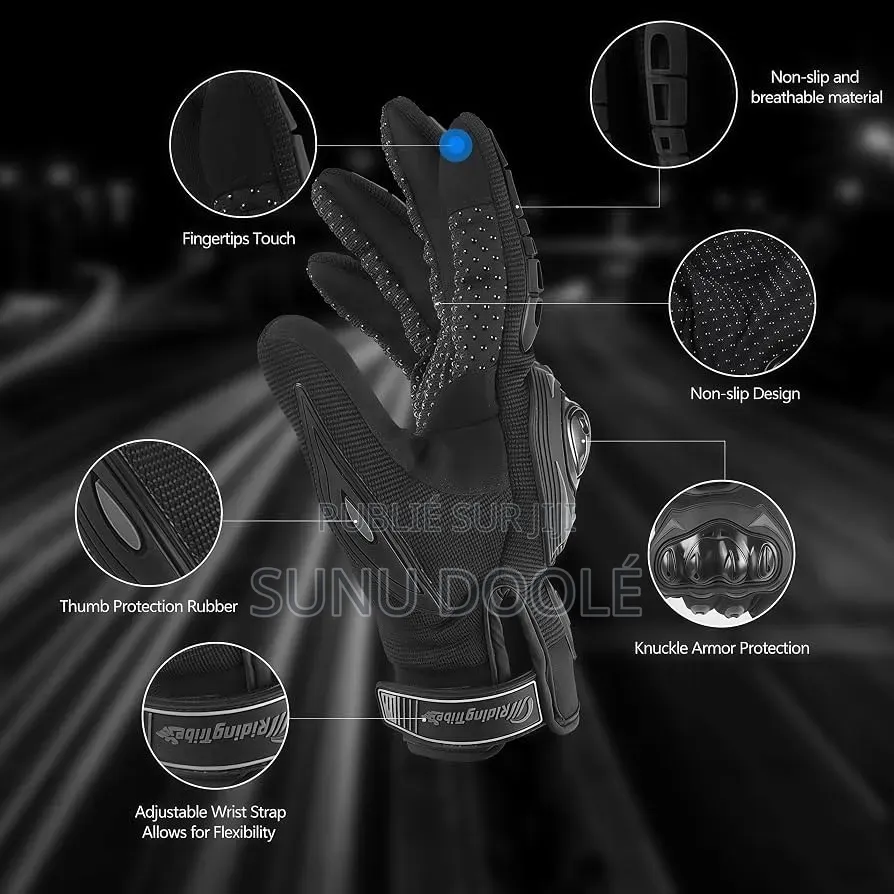 Gants De Moto Tactiles Pour Hommes Et Femmes, Adaptés Aux Sports
