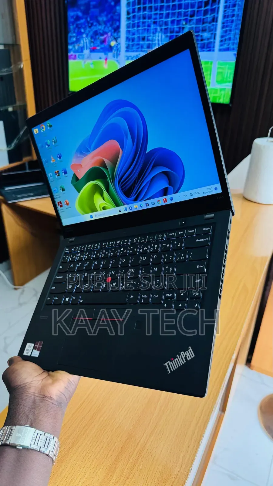 Ordinateur portable Lenovo ThinkPad T14 16GB Intel Core i7 SSD 256GB