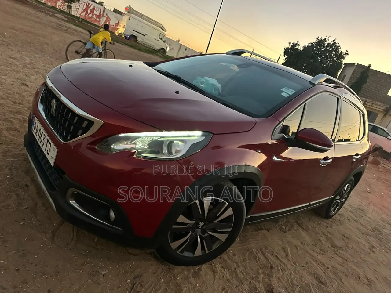 Peugeot 2008 1.6 BlueHD (100 Hp) 2018 Rouge