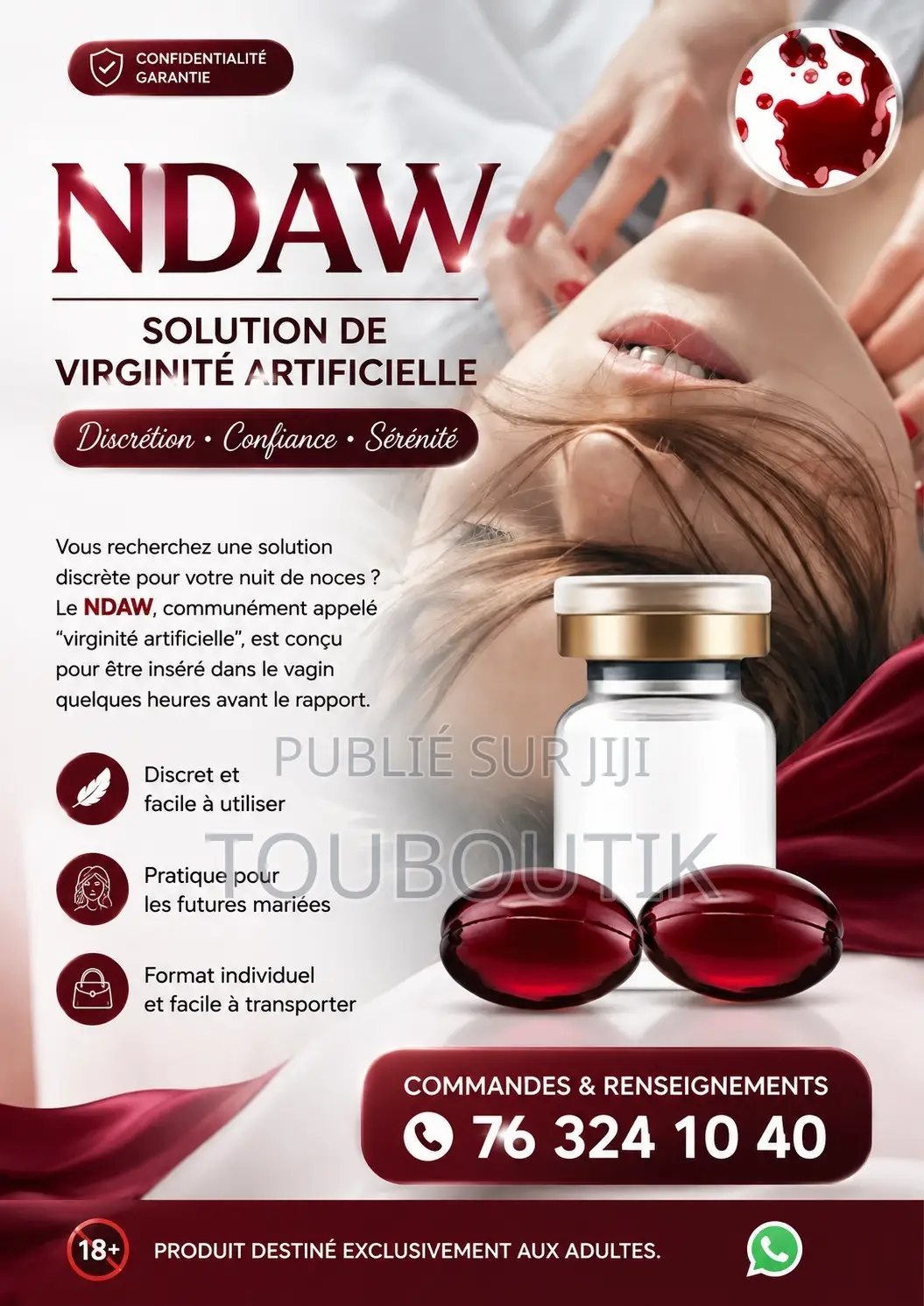 Solution Artificielle De Virginité NDAW